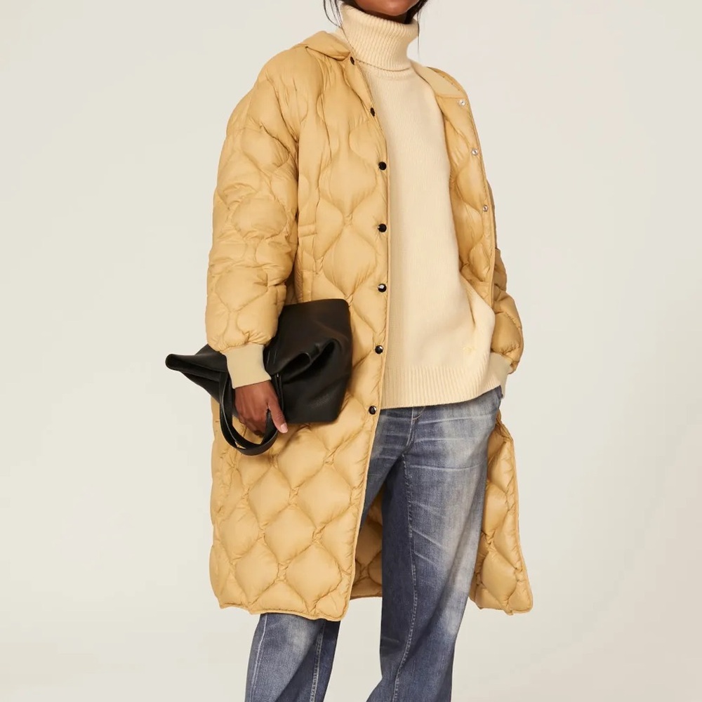 Rag & Bone Women's Rudy Long Quilted Down Puffer Coat